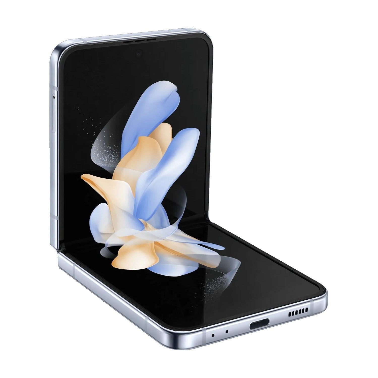 Refurbished Samsung Galaxy Z Flip4 128GB 5G Mobile Phone - Blue
