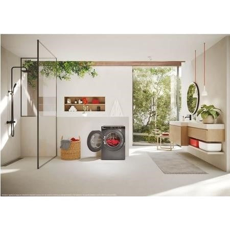 Hoover H-Wash 700 12kg 1400rpm Freestanding Washing Machine - Graphite