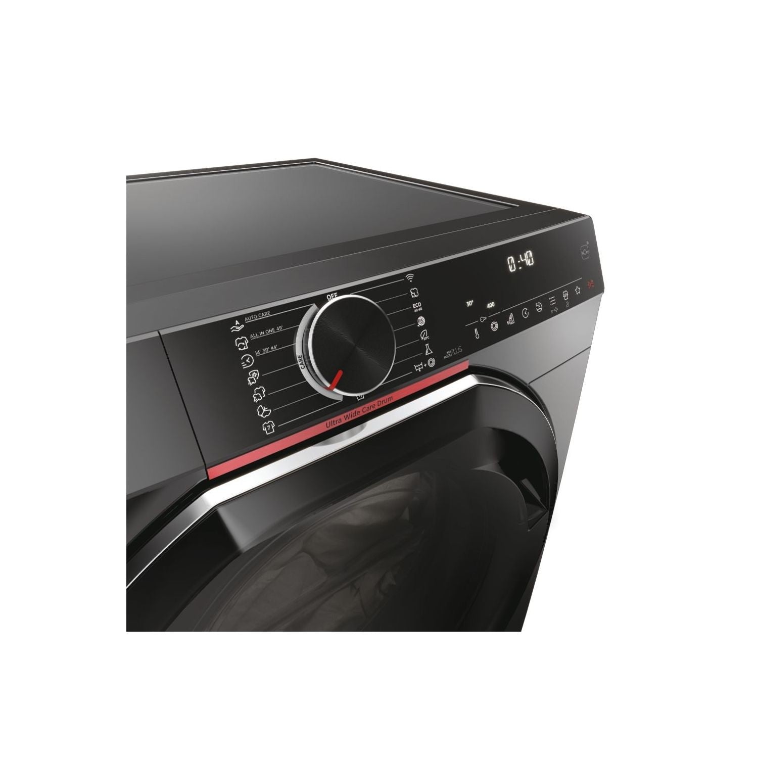Hoover H-Wash 700 12kg 1400rpm Freestanding Washing Machine - Graphite