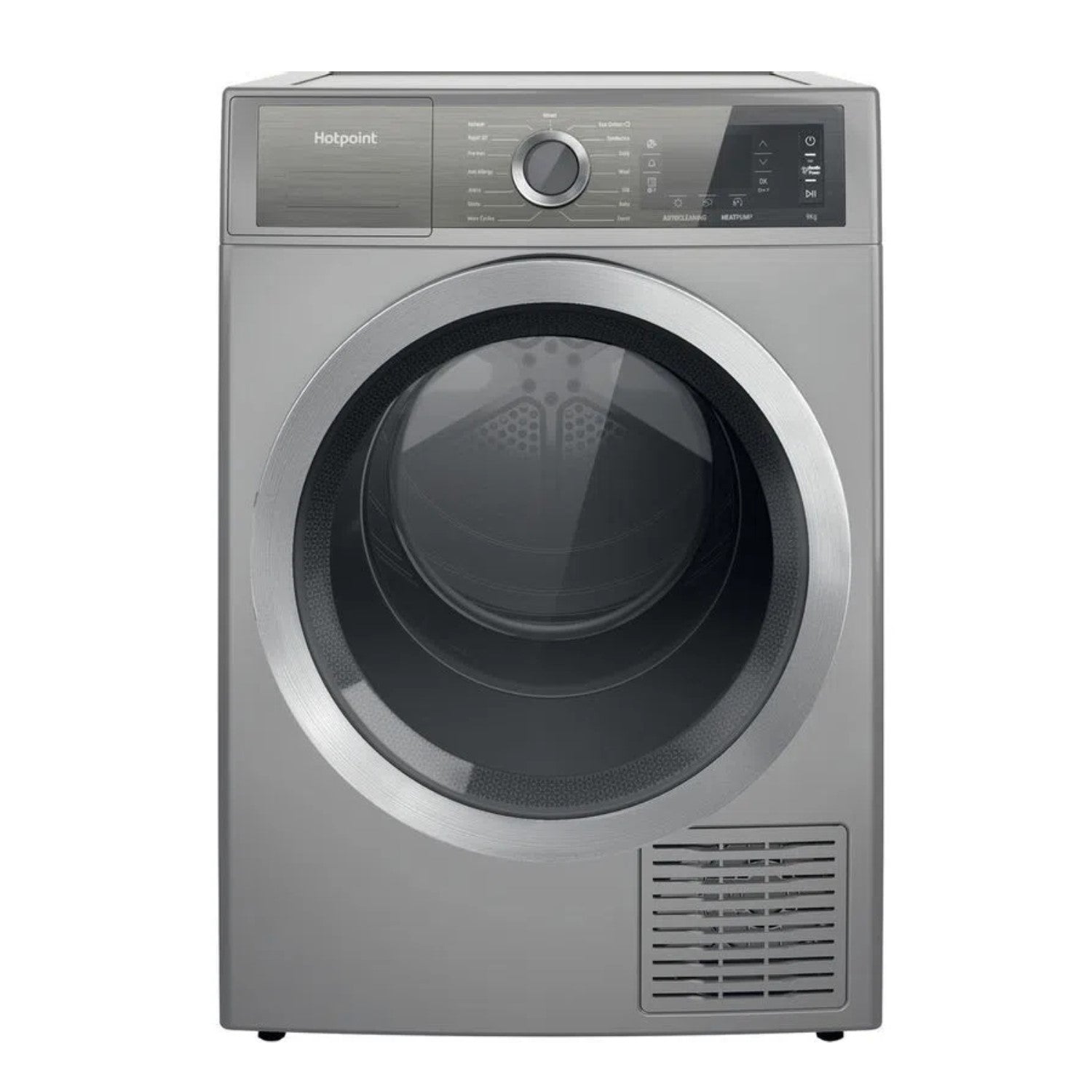 Hotpoint 9kg Freestanding Heat Pump Tumble Dryer - Silver