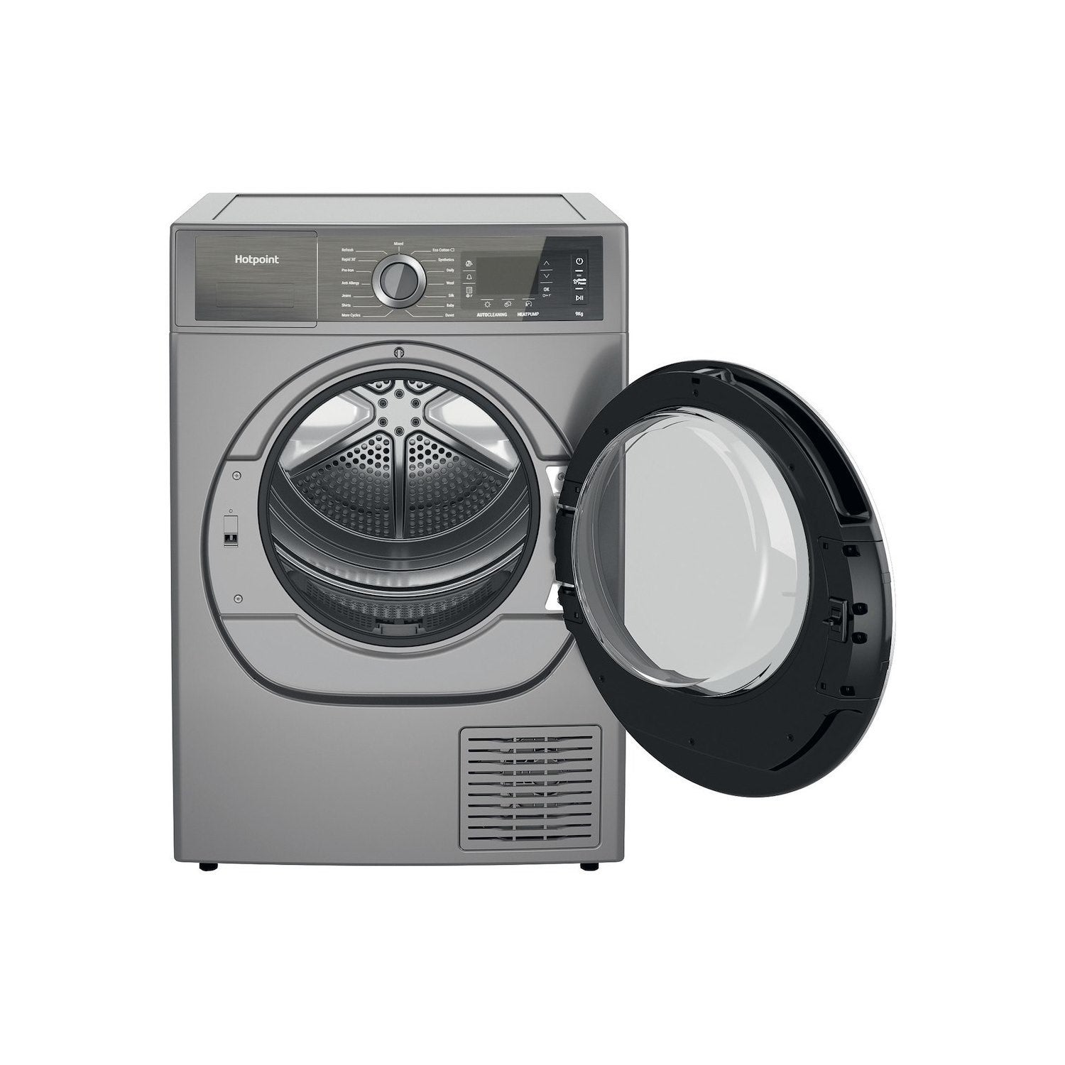 Hotpoint 9kg Freestanding Heat Pump Tumble Dryer - Silver