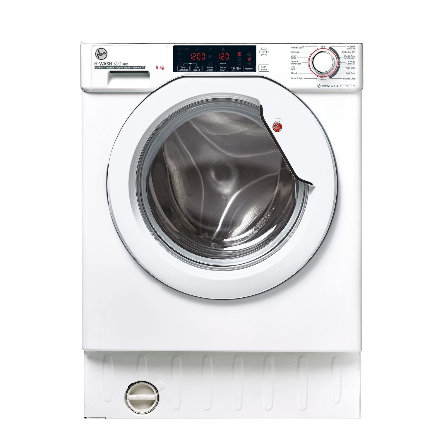 Hoover H-Wash 300 Pro 9kg 1600rpm Integrated Washing Machine - White