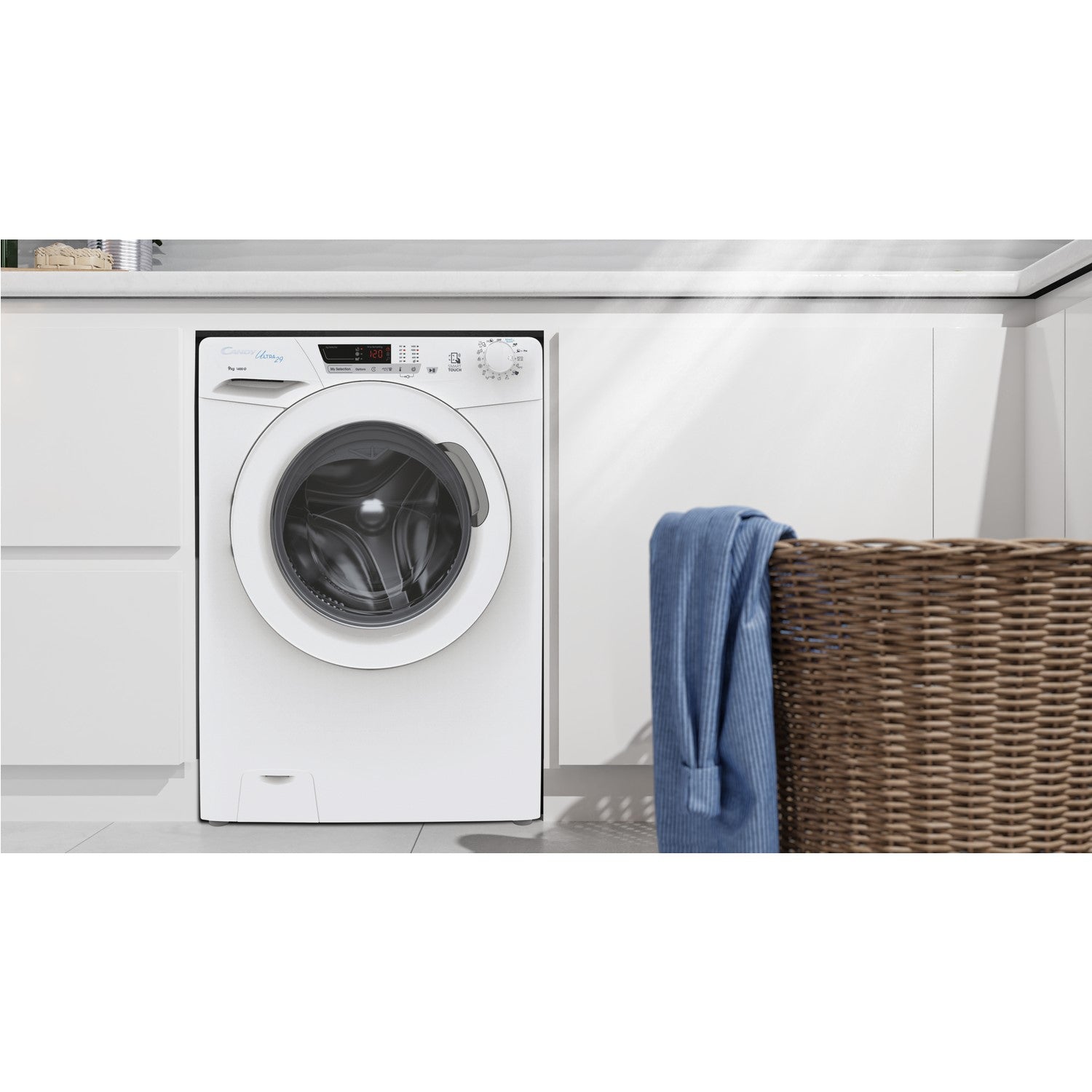 Candy Ultra 9kg 1400rpm Freestanding Washing Machine - White