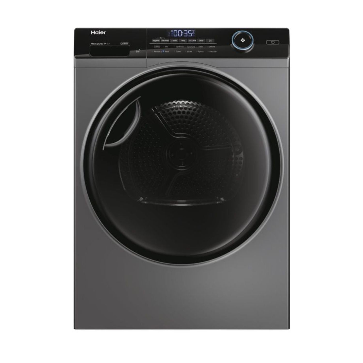 Haier 959 iPro Series 5 9kg Freestanding Heat Pump Tumble Dryer - Graphite