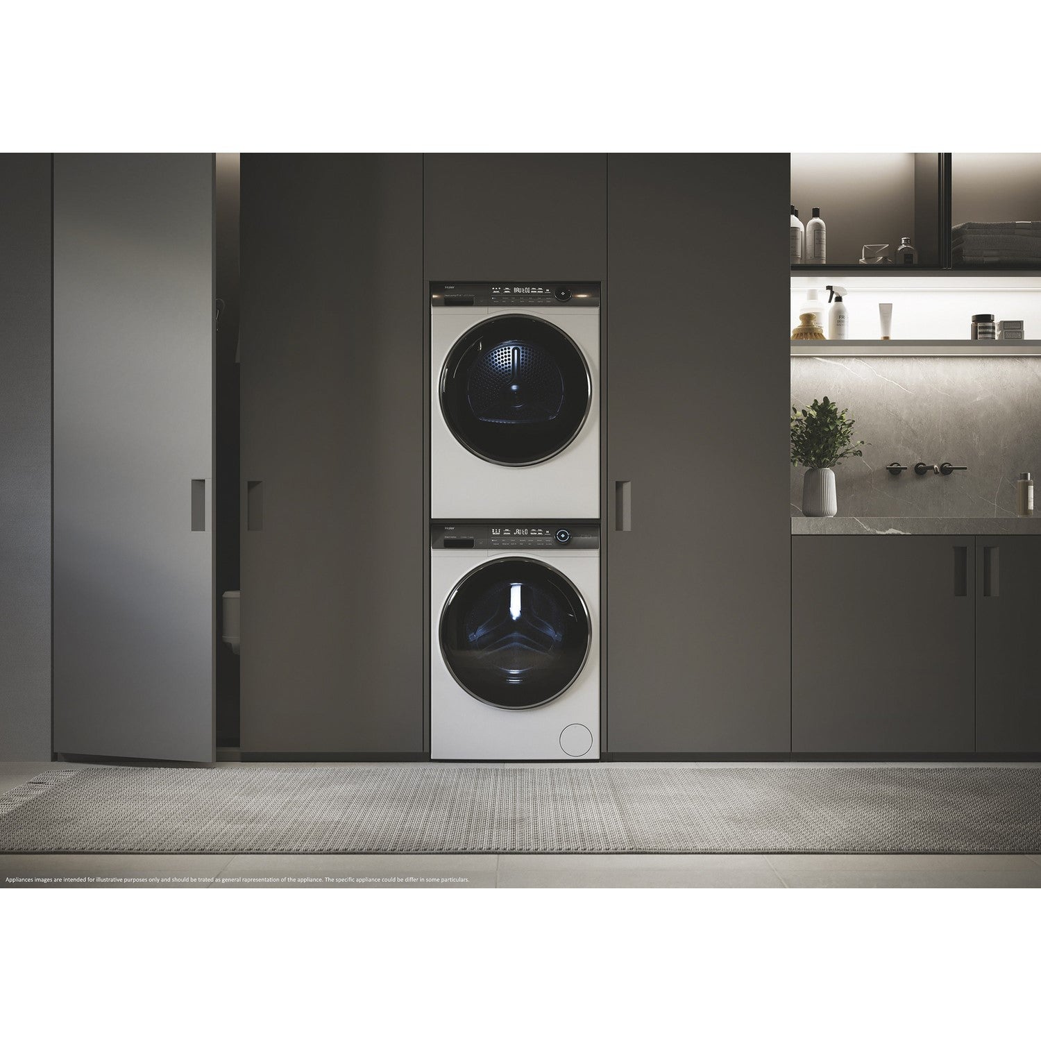 Haier 979 iPro Plus Series 3 9kg Freestanding Heat Pump Tumble Dryer - White 