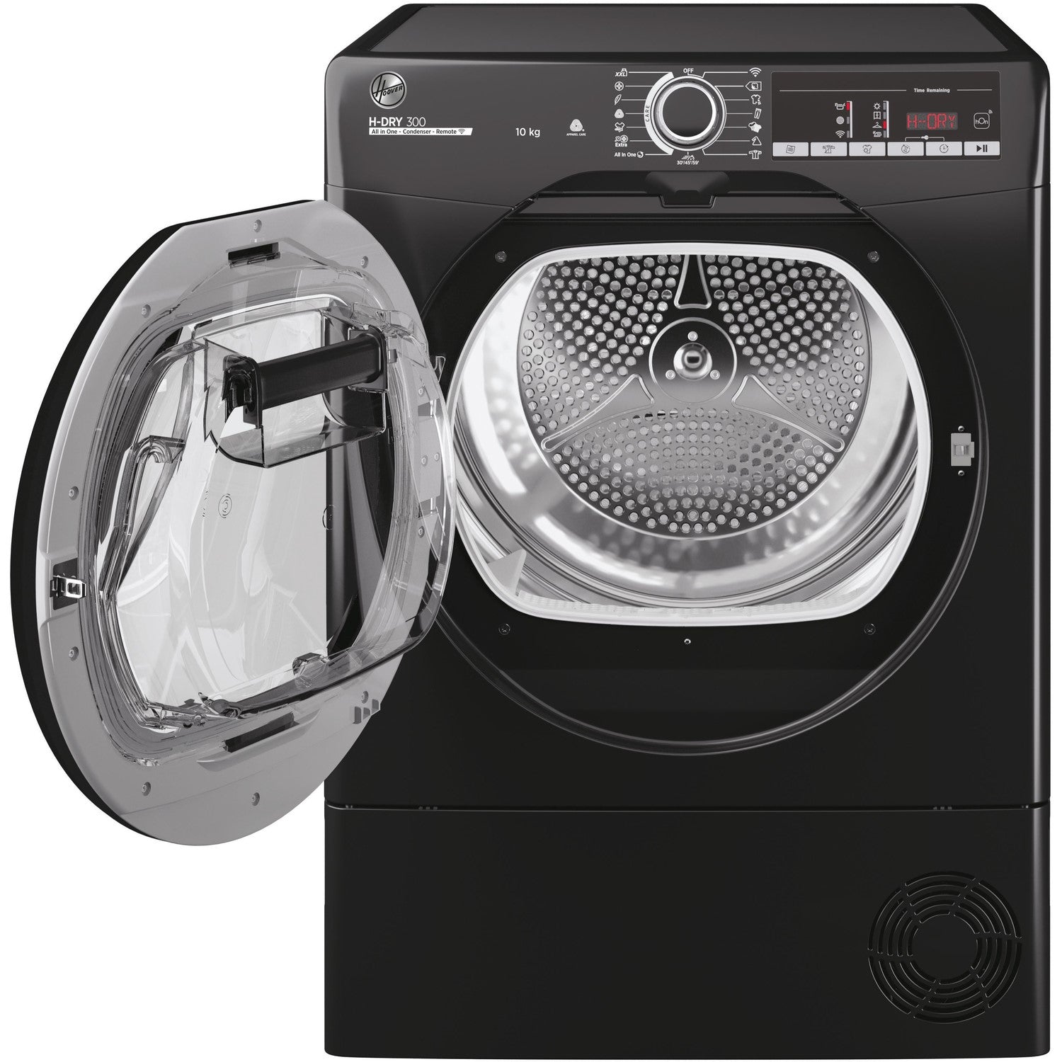 Hoover 10kg Freestanding Condenser Tumble Dryer- Black