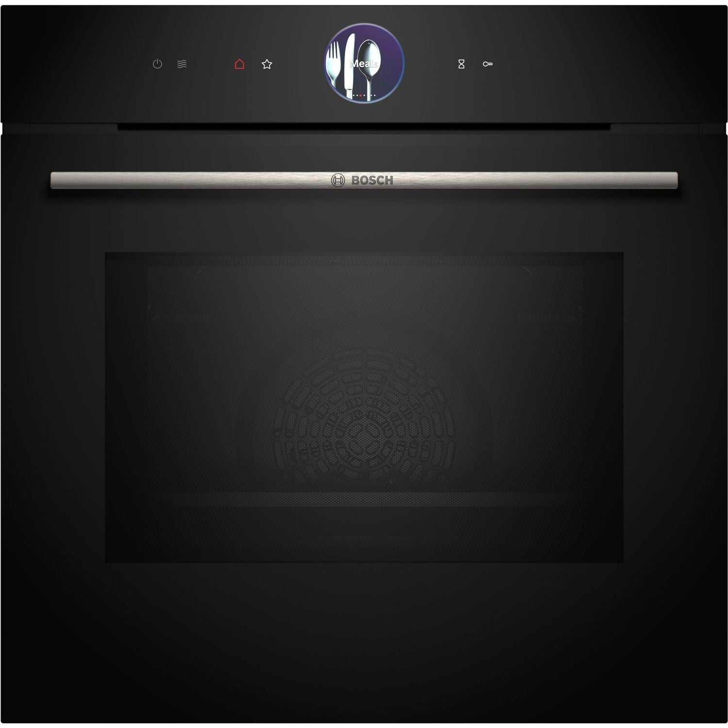 Bosch HMG7764B1B Series 8 Electric Single Oven With Microwave Function ...