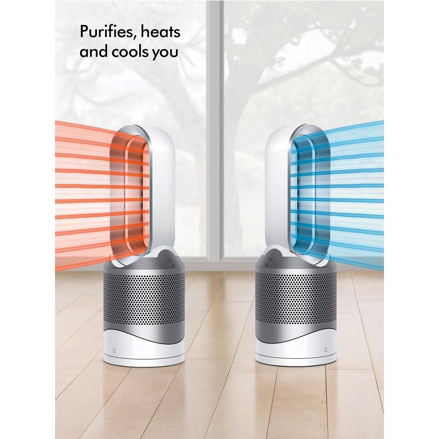 Dyson HP00 Pure Hot+Cool Bladeless Air Purifier Tower Fan and Heater