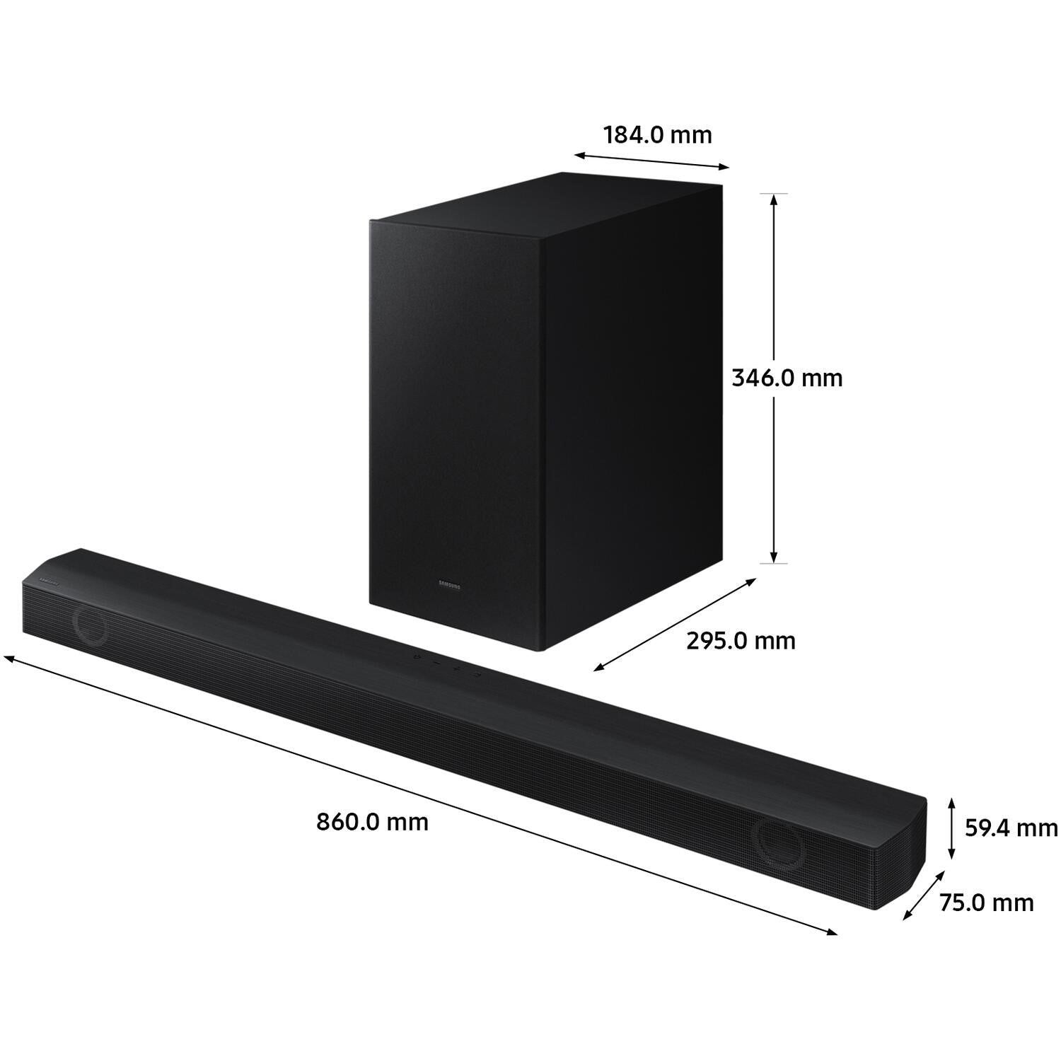 Samsung HW-B550/XU Wireless Sound Bar