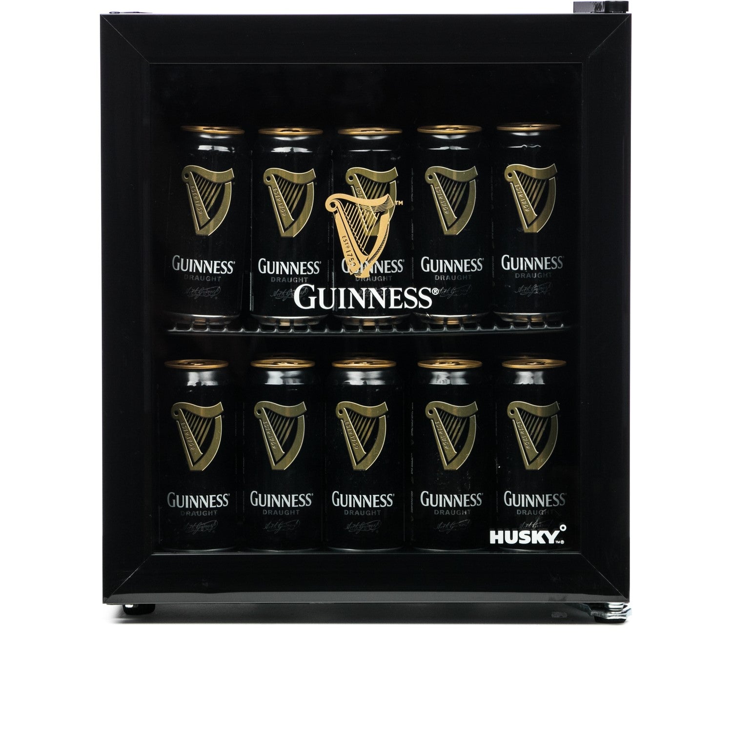 Husky 46 Litre Mini Fridge/Drinks Cooler - Guinness 