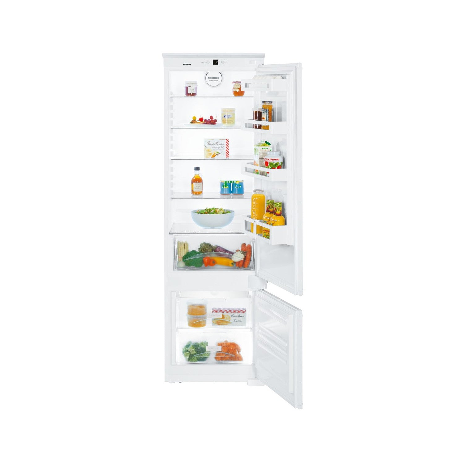 Liebherr 281 Litre Biocool 80/20 Integrated Fridge Freezer