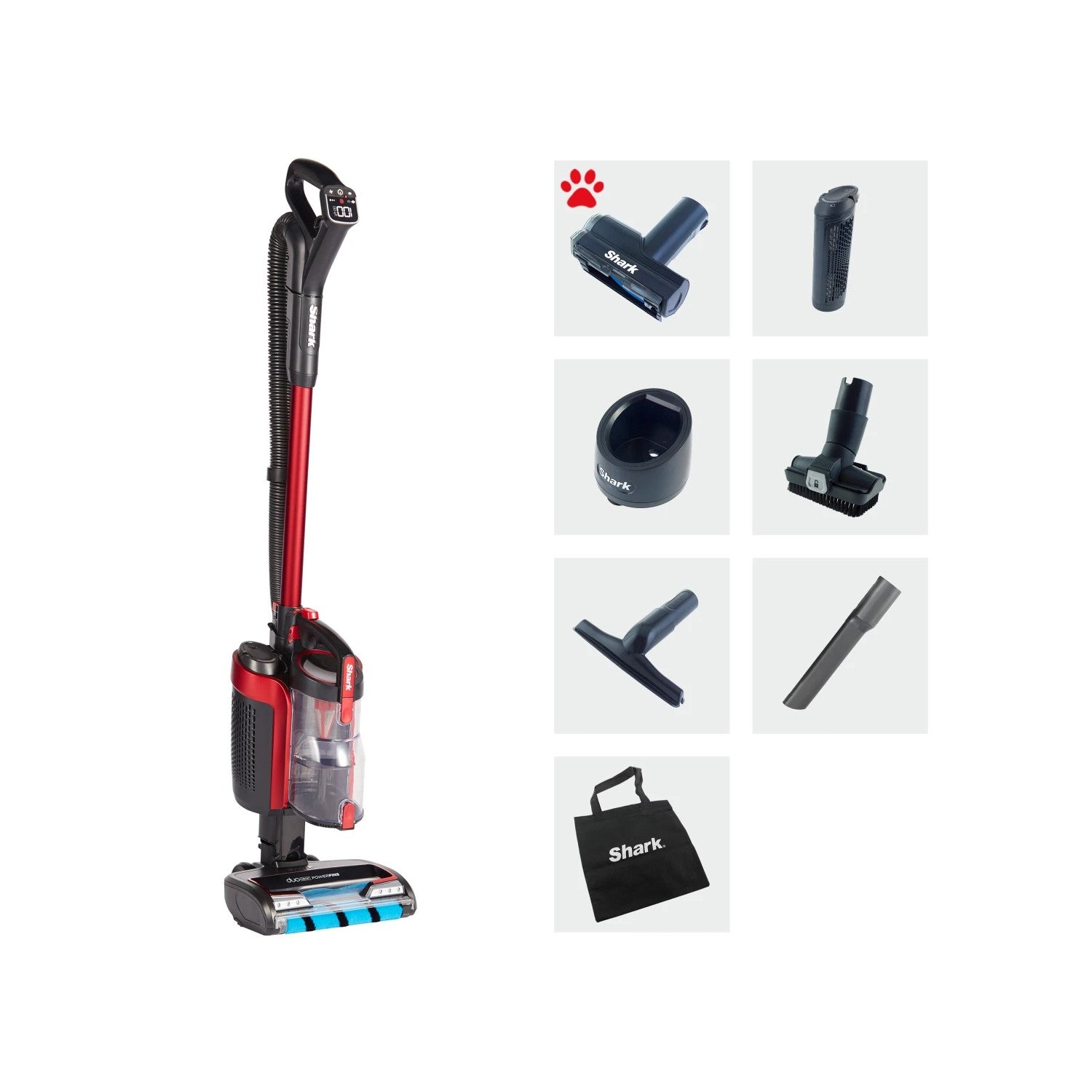 Shark ICZ300UK Anti Hair Wrap Cordless Vacuum Cleaner with PowerFins And Powered Lift-Away