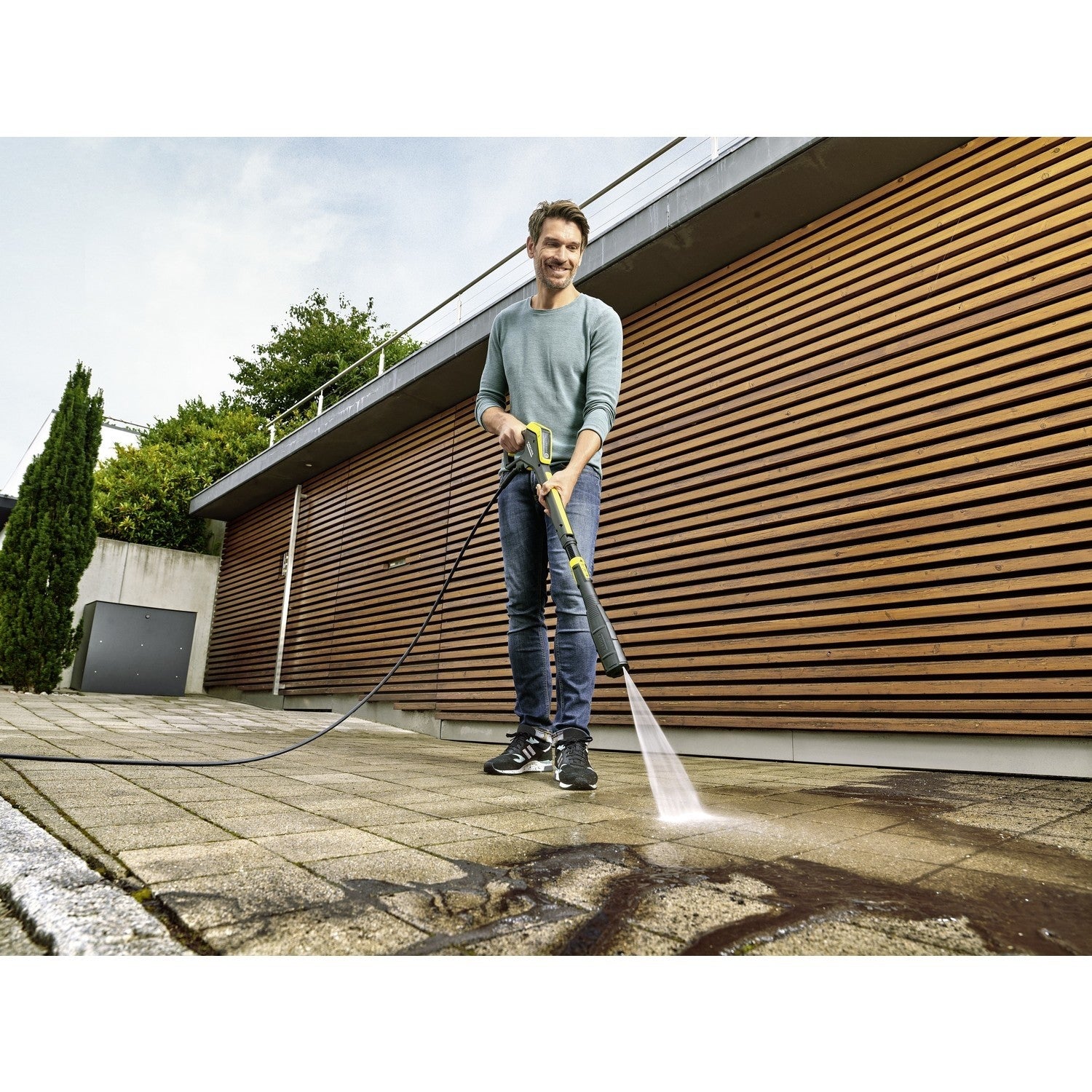 Karcher K7 Premium Smart Control Home Pressure Washer with Patio Cleaner and Stone Detergent