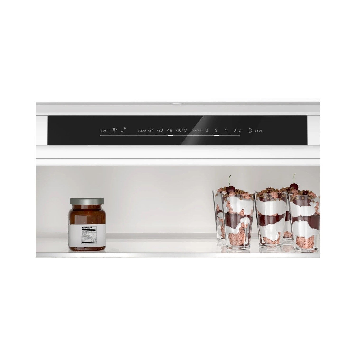 Bosch Series 4 383 Litre 60/40 Integrated Fridge Freezer - White