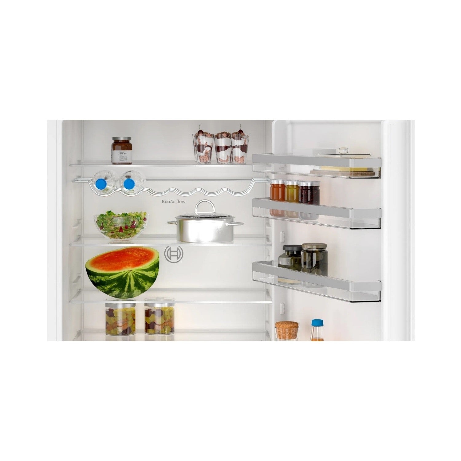 Bosch Series 4 383 Litre 60/40 Integrated Fridge Freezer - White