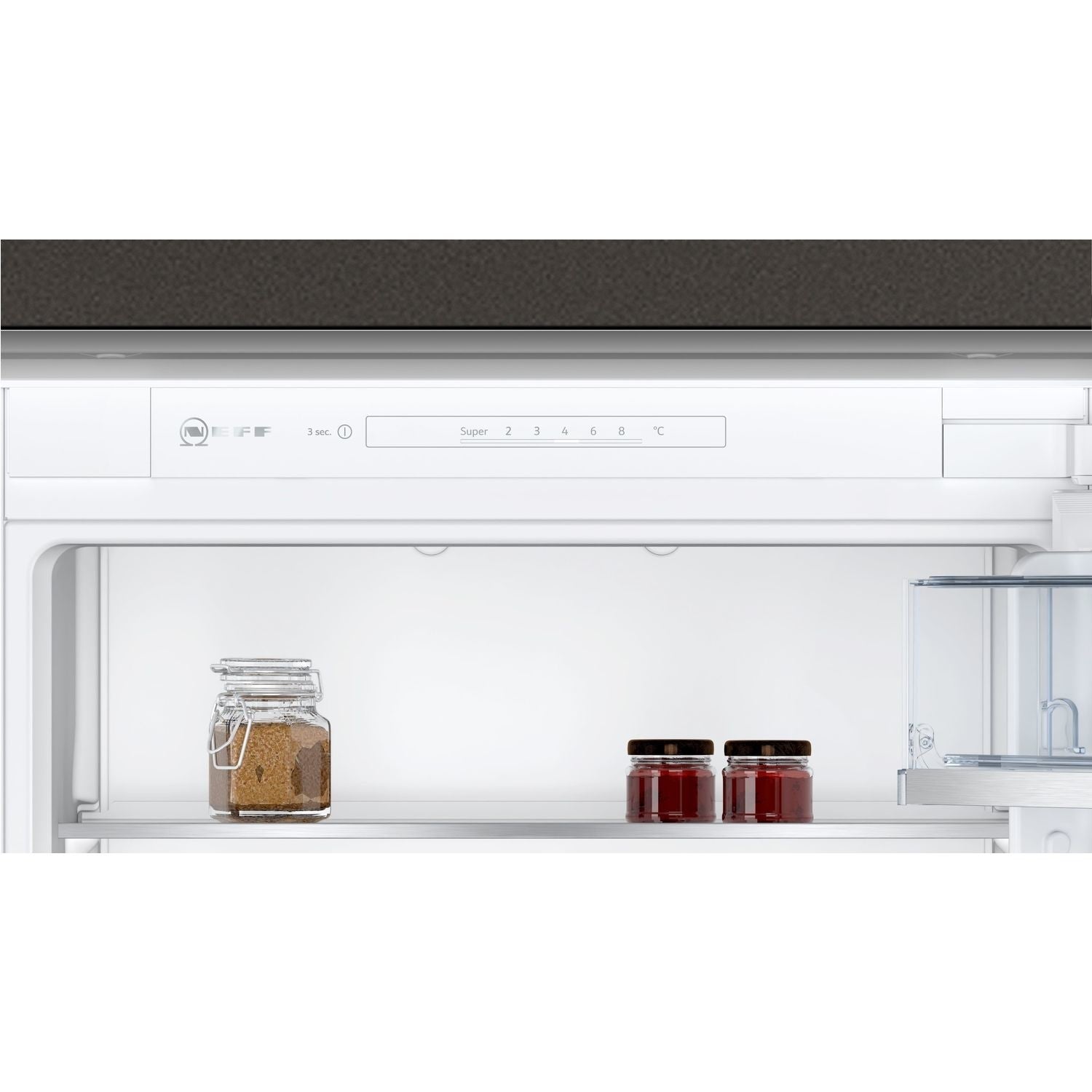 Neff N50 Low Frost 267 Litre 70/30 Integrated Fridge Freezer