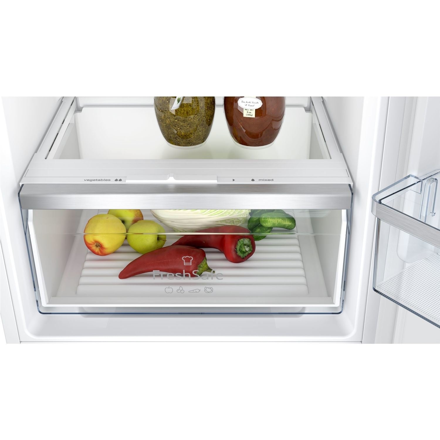 Neff N50 Low Frost 267 Litre 70/30 Integrated Fridge Freezer