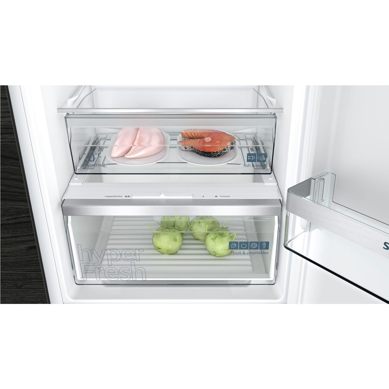 Siemens IQ300 260 Litre 60/40 Integrated Fridge Freezer 