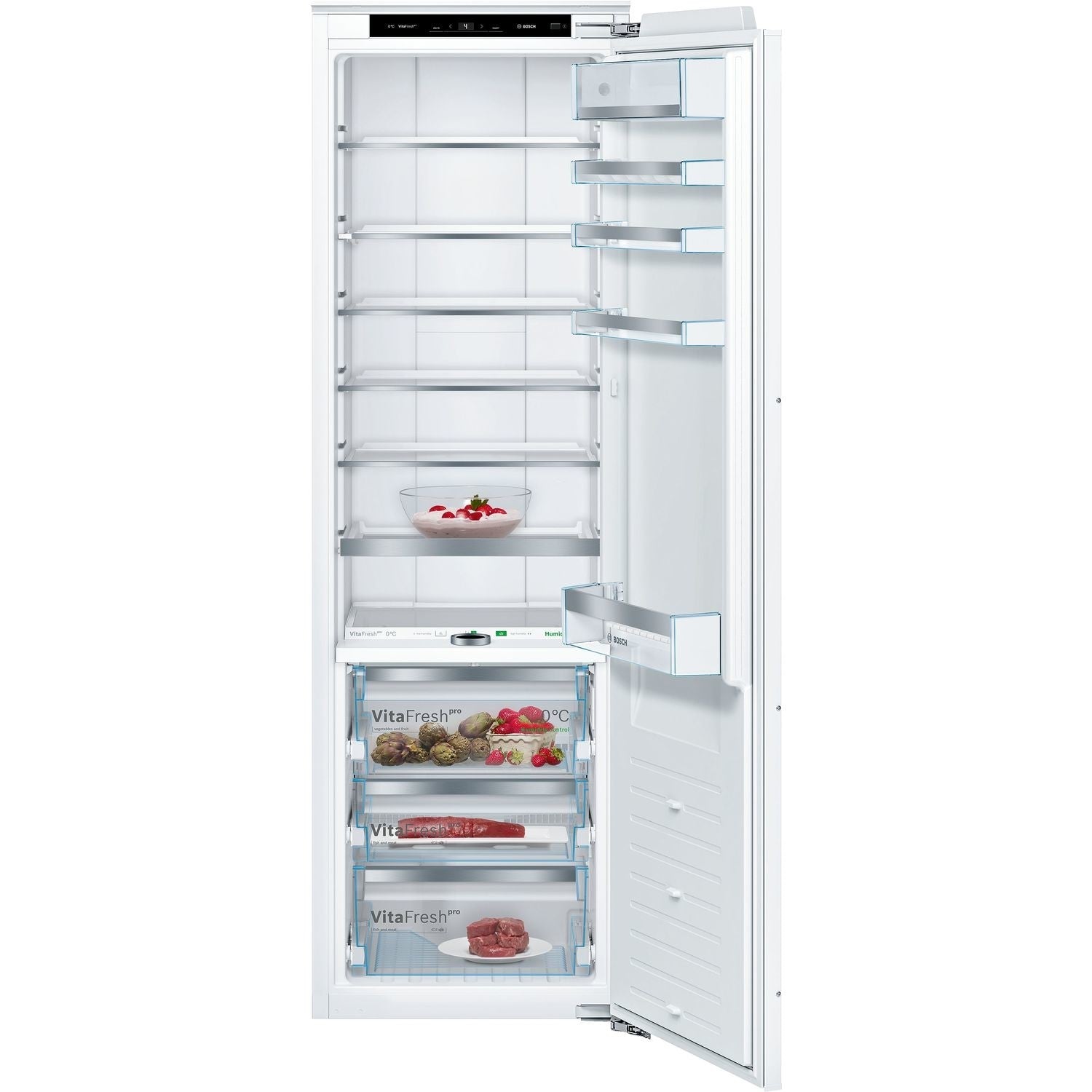 Bosch Series 8 289 Litre Integrated Fridge - White 