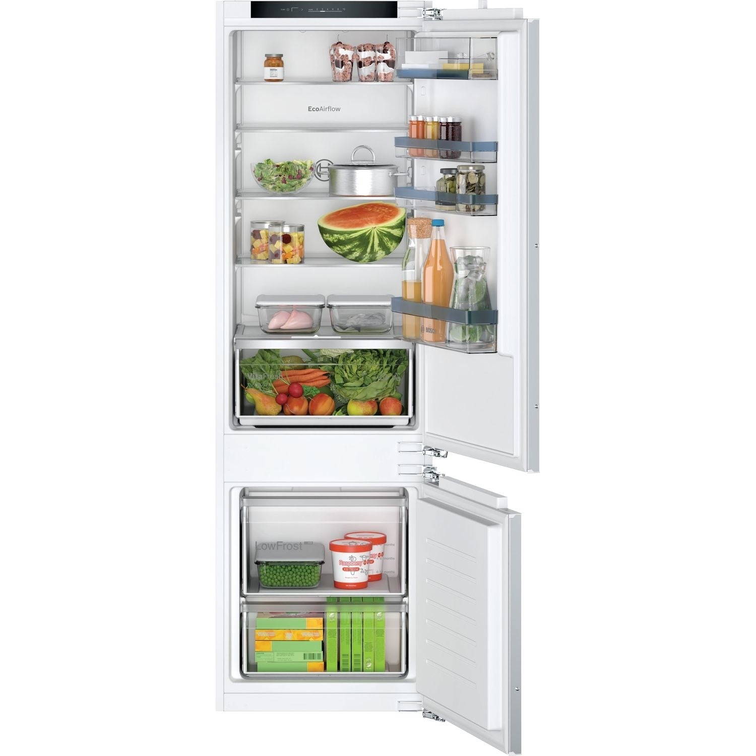 Bosch Series 4 270 Litre 70/30 Integrated Fridge Freezer