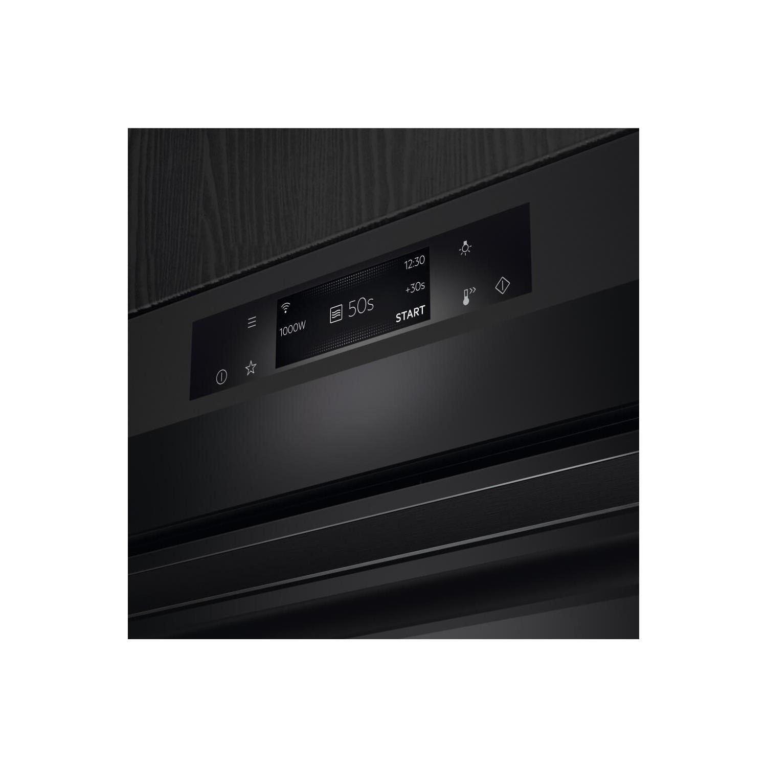 AEG KME768080T 8000 Series CombiQuick 43L Built-in Combination Microwave Oven - Matt Black
