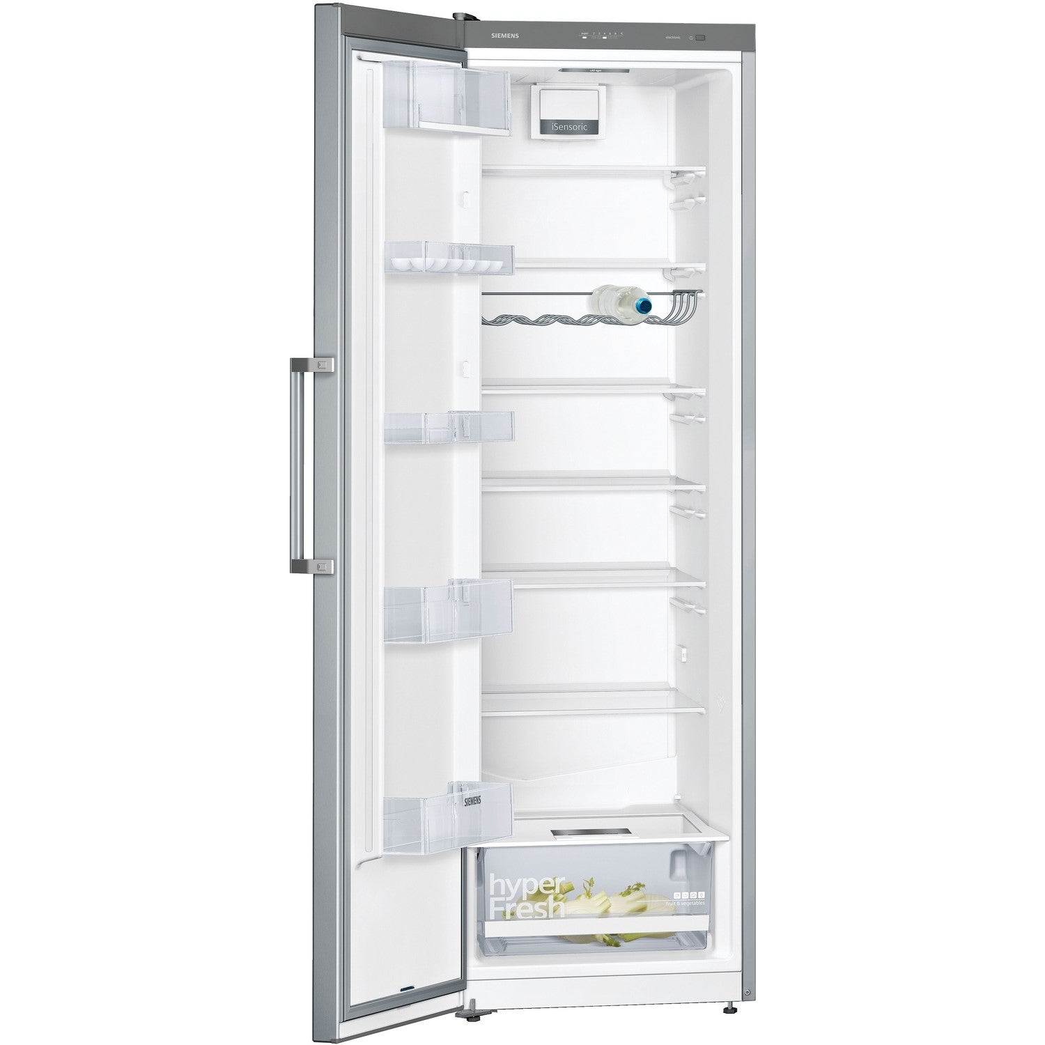 Siemens 346 Litre Freestanding Larder Fridge - Stainless Steel