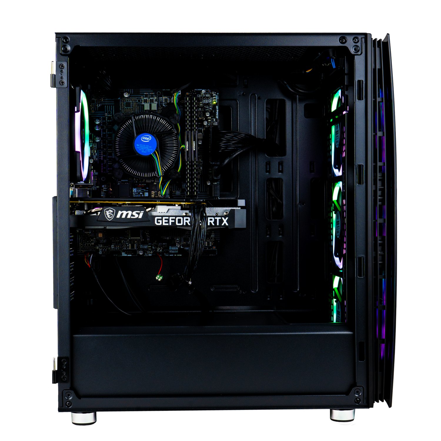 CyberPowerPC Kira Intel Core i5 12400F NVIDIA GeForce RTX 4060 16GB RAM 1TB M.2 SSD Windows 11 Home Gaming PC