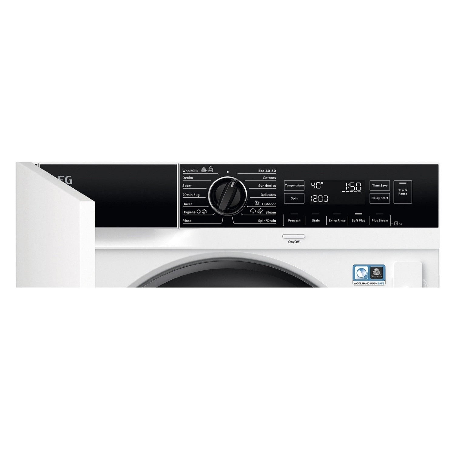 AEG 7000 ProSteam 8kg 1600rpm Integrated Washing Machine - White 