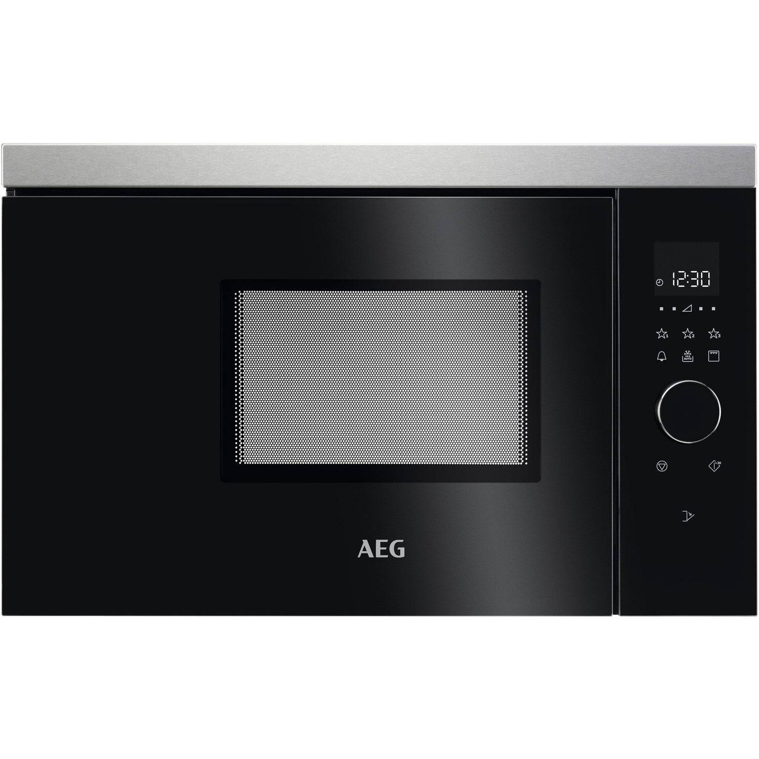 AEG MBB1756DEM Built-In 800W Microwave with Grill - Black