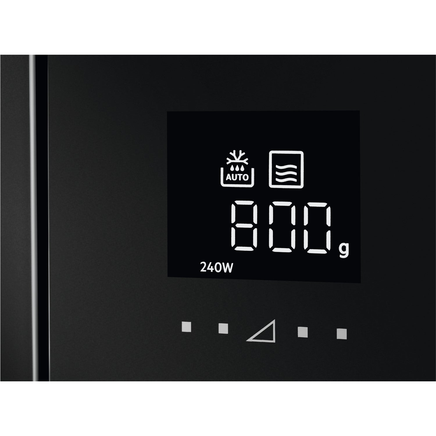 Refurbished AEG MBE2658DEM Built In 26L 900W Microwave & Grill Black & AntiFingerprint Stainless Steel