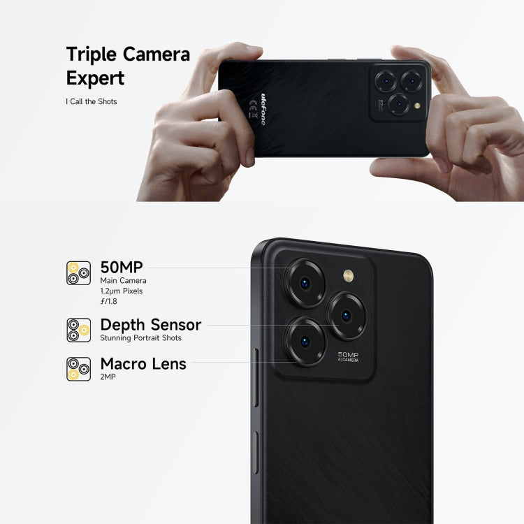 Ulefone Note 20 Pro, 4GB+256GB, Face ID & Side Fingerprint, 6000mAh, 6.75 inch Android 14 Unisoc T606 Octa Core, Network: 4G, Dual SIM, OTG