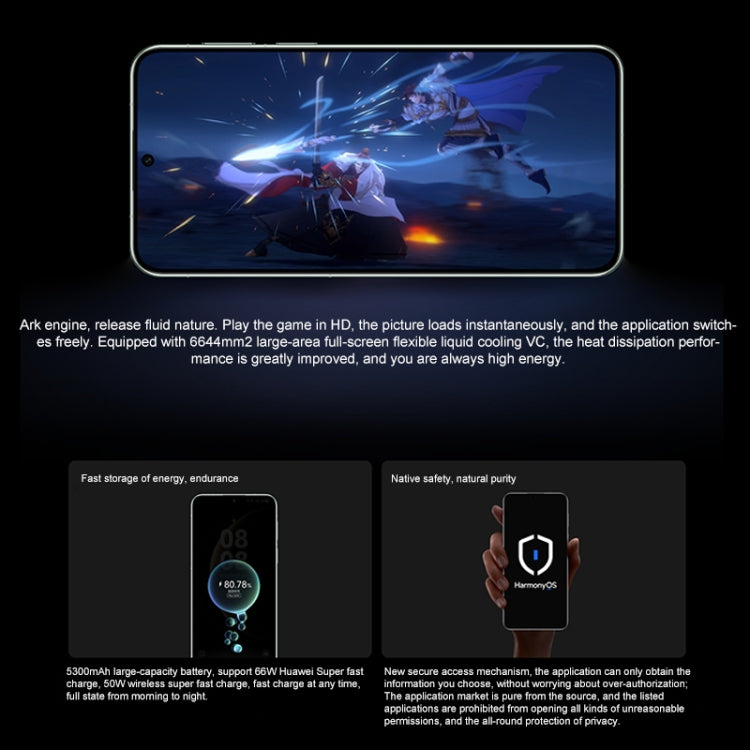 HUAWEI Mate 70, 12GB+512GB, Harmony AI, Side Fingerprint Identification, 6.7 inch HarmonyOS 4.3, NFC, OTG, Not Support Google Play, Mate 70, 12GB+512GB