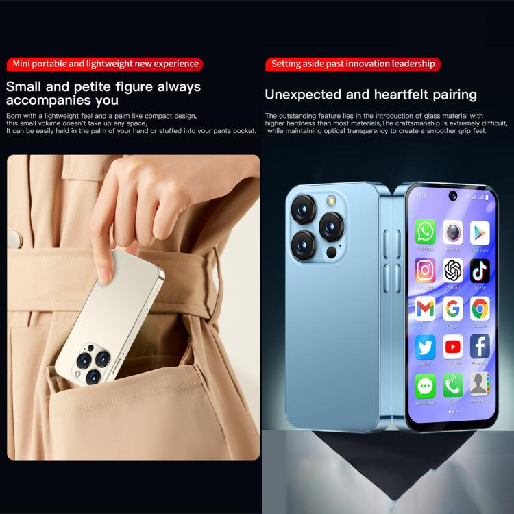 SOYES XS19 Pro, 4GB+64GB, 3.8 inch Android 12.0 MTK6762 Quad Core, Network: 4G, Dual SIM, GPS, OTG, Support Google Play Store, 4GB+64GB
