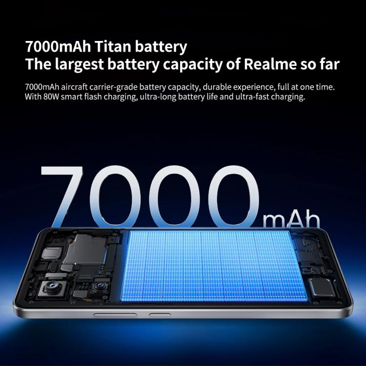 Realme Neo7, 12GB+256GB, 6.78 inch Android 15 / Realme UI 6.0 MediaTek Dimensity 9300+ Octa Core, NFC, Network: 5G, Support Google Play