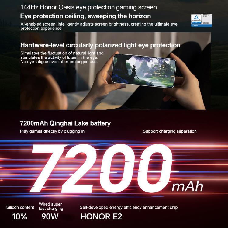 Honor GT Pro, 12GB+256GB, Ultrasonic Fingerprint, 6.78 inch MagicOS 9.0 / Android 15 Snapdragon 8 Elite Octa Core, Network: 5G, NFC, OTG, 12GB+256GB