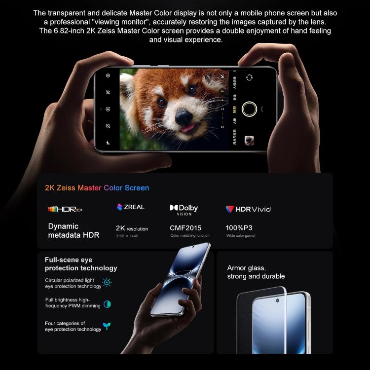 vivo X200 Ultra Satellite Edition, 16GB+1TB, Face ID / 3D Ultrasonic Fingerprint, 6.82 inch OriginOS 5 / Android 15 Snapdragon 8 Elite Octa Core, OTG, NFC, Network: 5G, Support Google Play, 16GB+1TB Satellite Edition