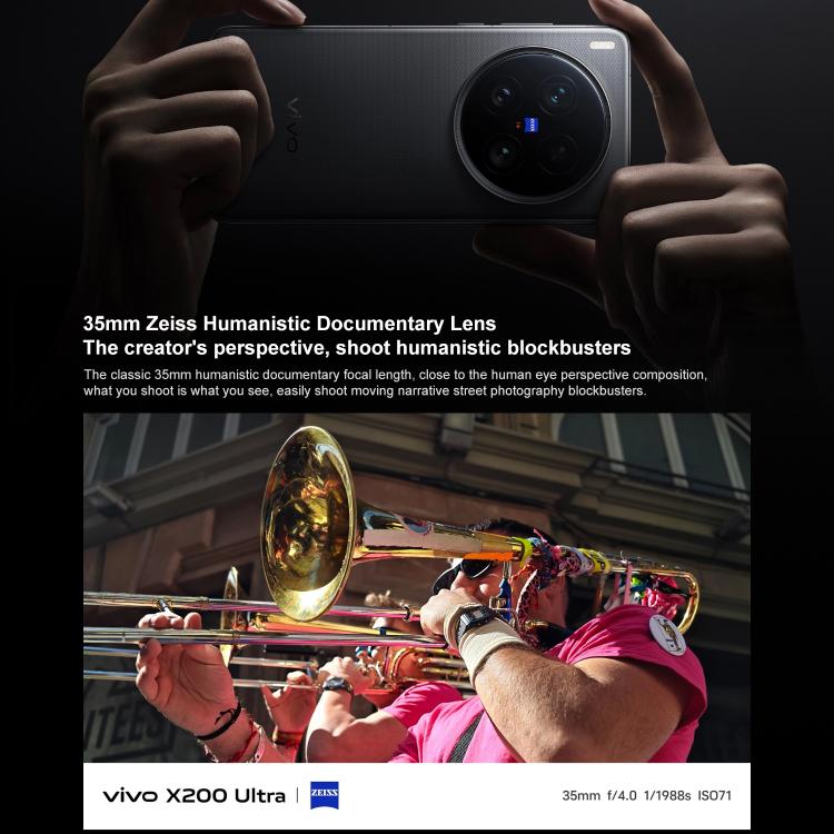 vivo X200 Ultra Satellite Edition, 16GB+1TB, Face ID / 3D Ultrasonic Fingerprint, 6.82 inch OriginOS 5 / Android 15 Snapdragon 8 Elite Octa Core, OTG, NFC, Network: 5G, Support Google Play, 16GB+1TB Satellite Edition
