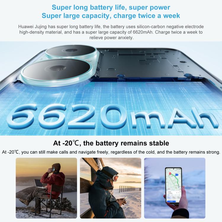 HUAWEI Enjoy 80, 8GB+256GB, Side Fingerprint, 6.67 inch HarmonyOS 4.0, OTG, Not Support Google Play, 8GB+256GB