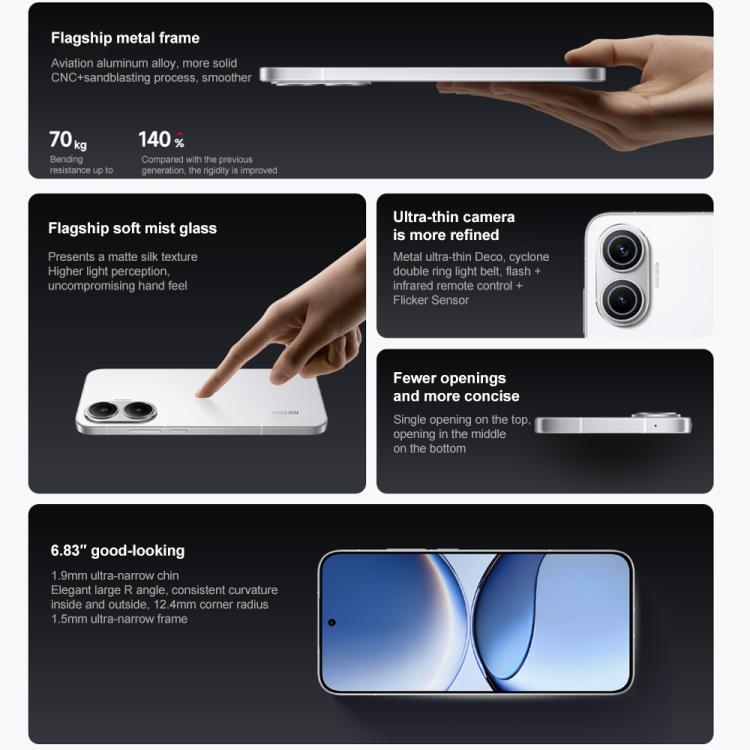 Xiaomi REDMI Turbo 4 Pro, 12GB+256GB, 6.83 inch Xiaomi HyperOS 2 Snapdragon 8s Gen 4 Octa Core, NFC, Network: 5G, 12GB+256GB