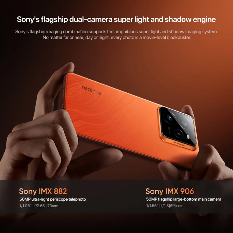Realme GT7 Pro, 12GB+256GB, 6.78 inch Android 15 / Realme UI 6.0 Snapdragon 8 Elite Octa Core, NFC, Network: 5G, Support Google Play, 12GB+256GB