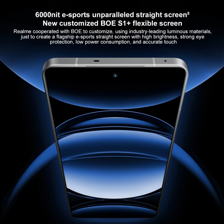 Realme GT6, 16GB+256GB, 6.78 inch Realme UI 5.0 Snapdragon 8 Gen 3 Octa Core, NFC, Network: 5G, Support Google Play