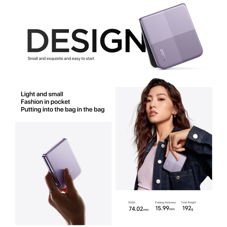 Xiaomi MIX Flip, 12GB+512GB, 6.86 inch + 4.01 inch Xiaomi HyperOS Snapdragon 8 Gen 3 Octa Core 4nm up to 3.3GHz, NFC, Network: 5G, 12GB+512GB