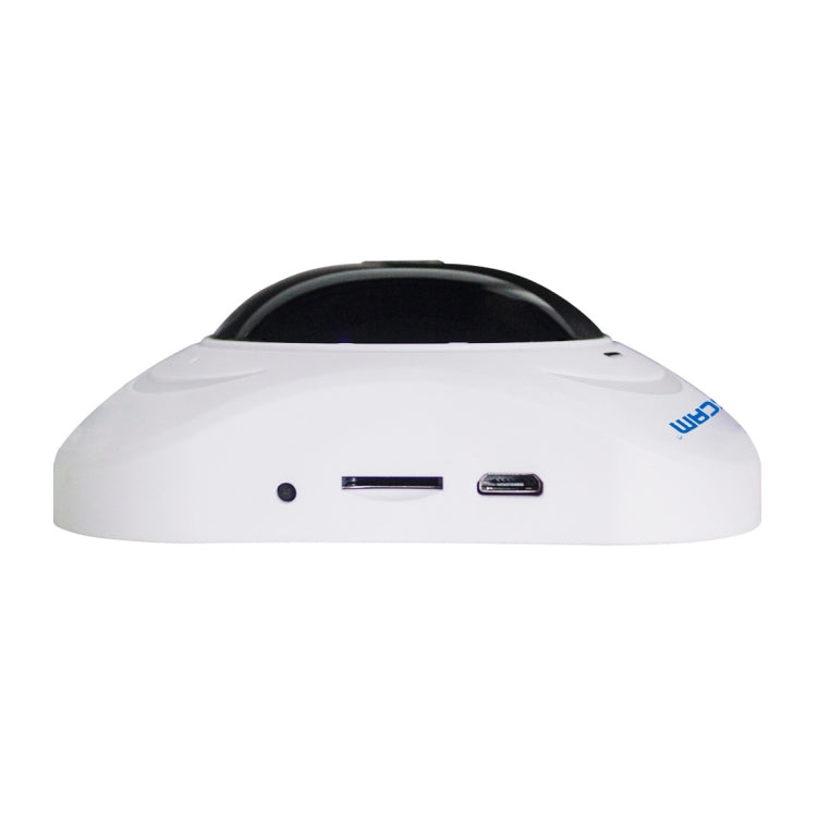 ESCAM Q8 960P 360 Degrees Fisheye Lens 1.3MP WiFi IP Camera, Support Motion Detection / Night Vision, IR Distance: 5-10m, AU Plug, Q8  AU Plug, Q8 EU Plug, Q8 UK Plug, Q8 US Plug