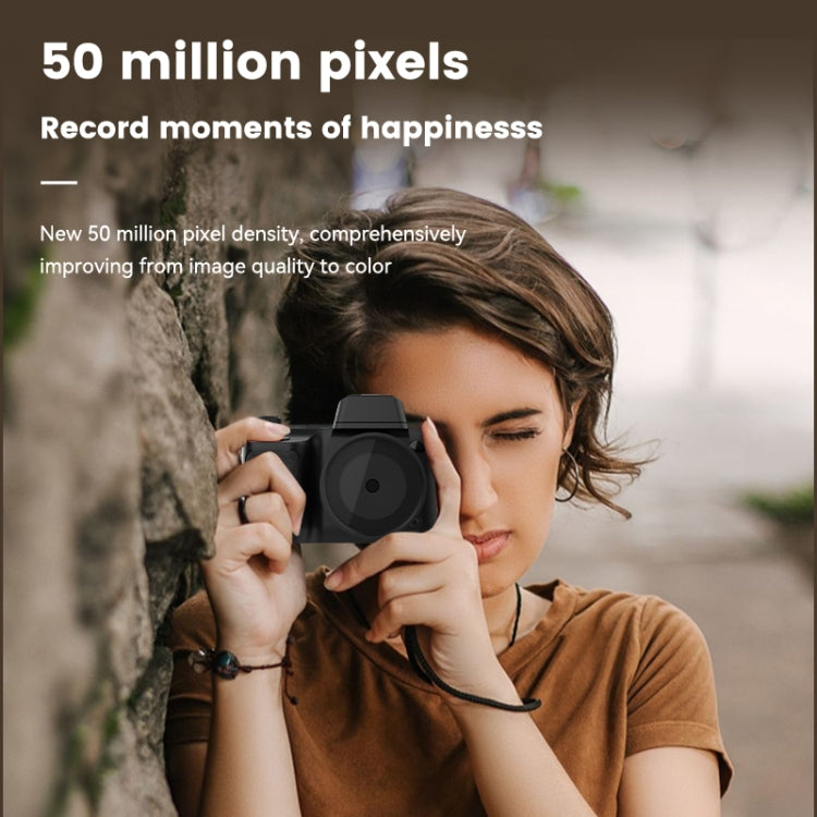 Y5000 4K Mini Digital Camera High Definition Selfies Student Digital Camera,, Y5000