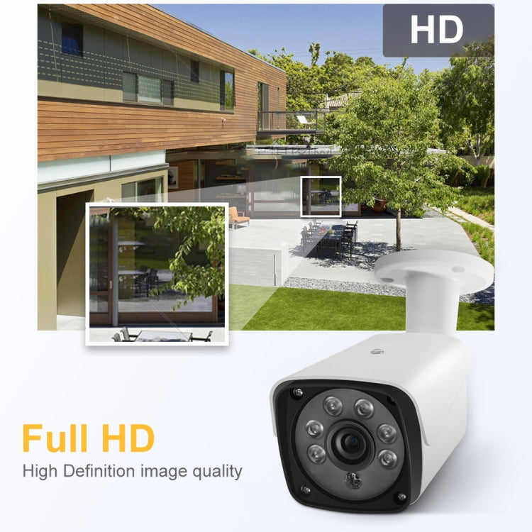 633W / IP POE (Power Over Ethernet) 720P IP Camera Outdoor Home Security Surveillance Camera, IP66 Waterproof, Support Night Vision & Phone Remote View, 633W / IP POE White