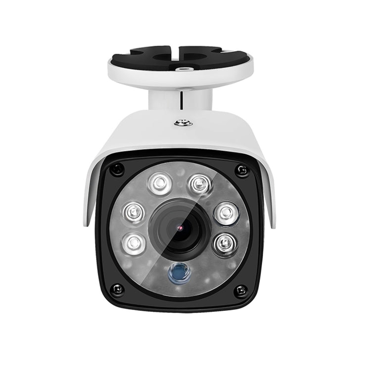 633W / A 3.6mm Lens 1500 TVL CCTV DVR Surveillance System IP66 Weatherproof Indoor Security Bullet Camera with 6 LED Array, Support Night Vision, 633W / A White
