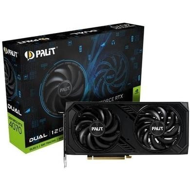 Palit NVIDIA GeForce RTX 4070 Dual 12GB 1920MHz GDDR6X Graphics Card