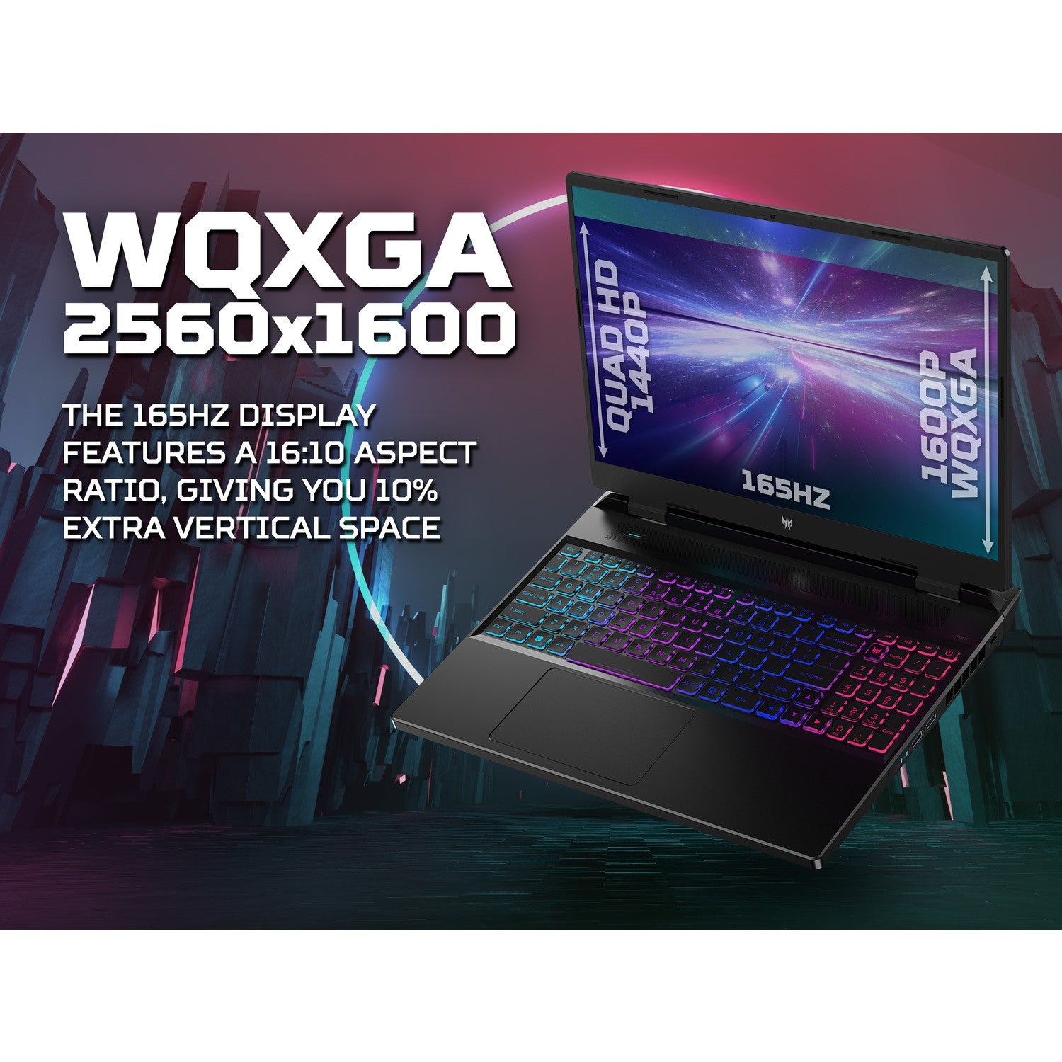 Acer Predator Helios Neo 16 PHN16-71 Intel Core i7 16GB 1TB RTX 4060 165Hz WQXGA 16 Inch Windows 11 Gaming Laptop