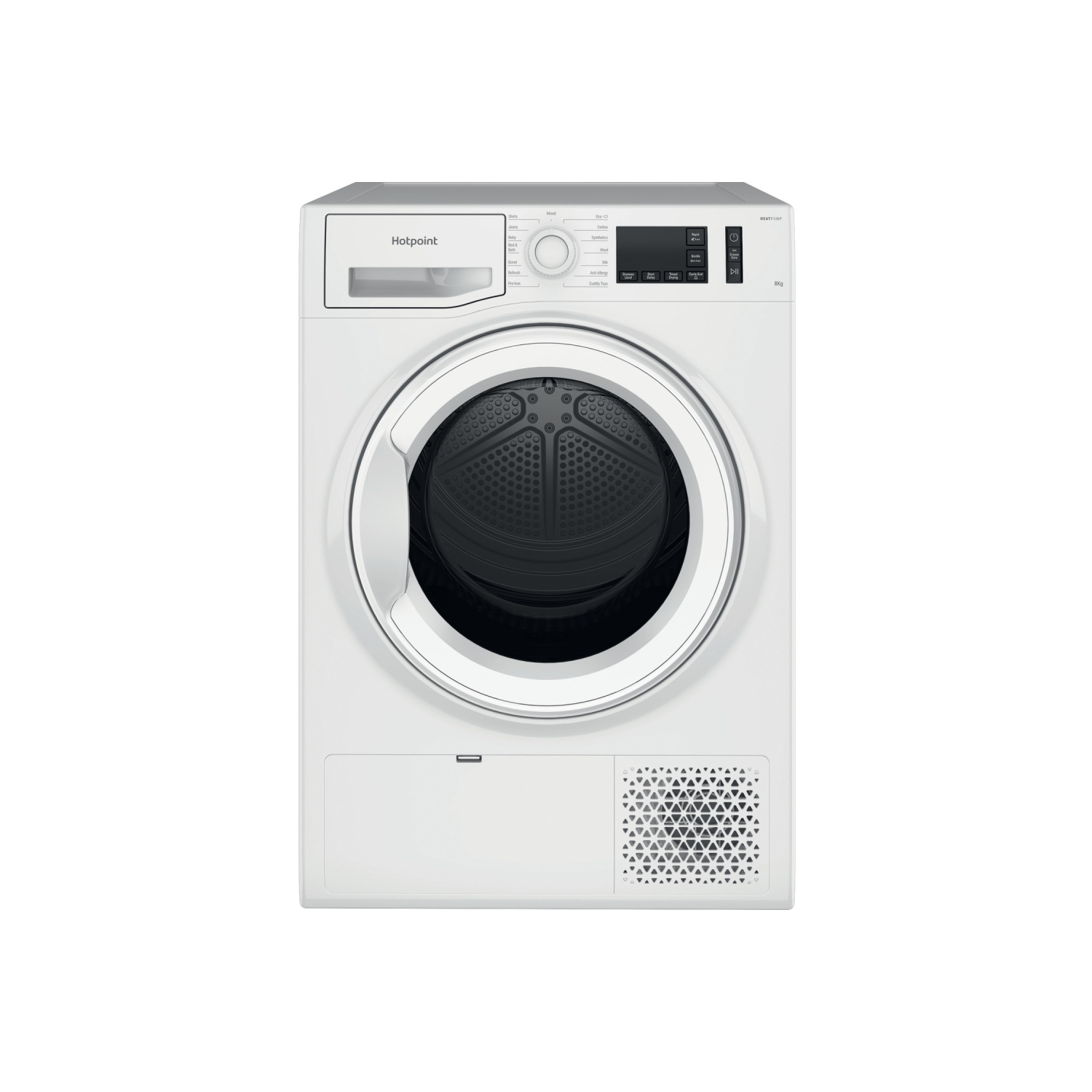 Hotpoint Crease Care 8kg Freetstanding Heat Pump Tumble Dryer - White