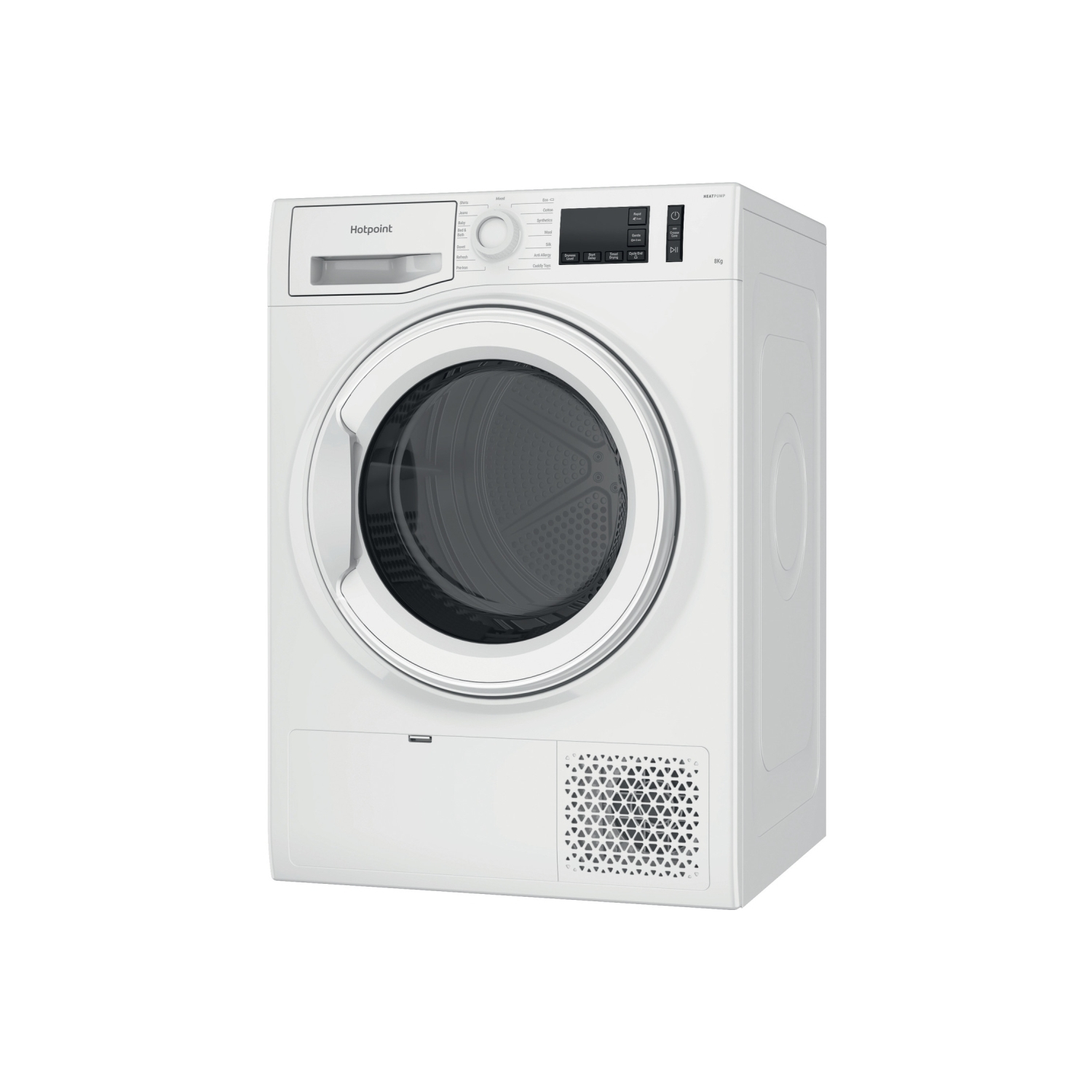 Hotpoint Crease Care 8kg Freetstanding Heat Pump Tumble Dryer - White